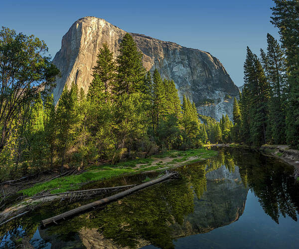 California Poster featuring the photograph Sunrise on El Capitan by Peter Tellone