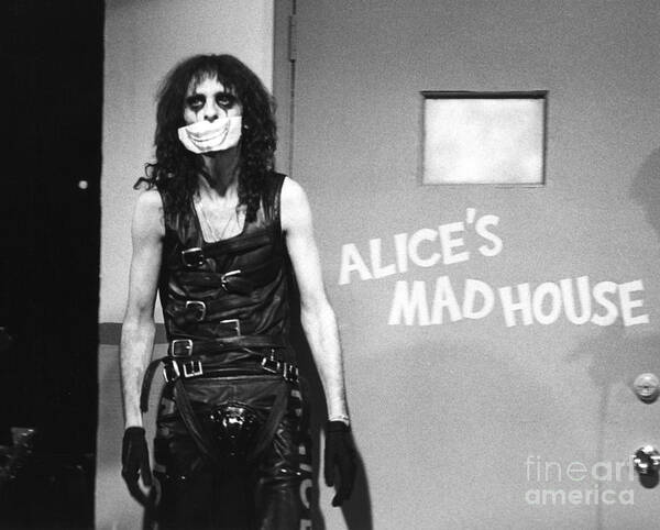 Alice Cooper Poster featuring the photograph Alice Cooper 1979 #4 by Chris Walter