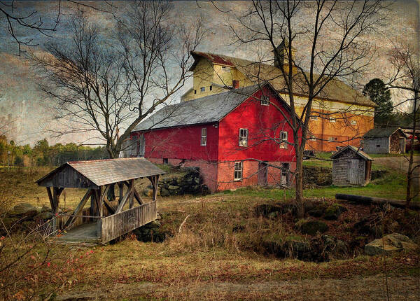 Farm Poster featuring the photograph Graves Farm by Fred LeBlanc