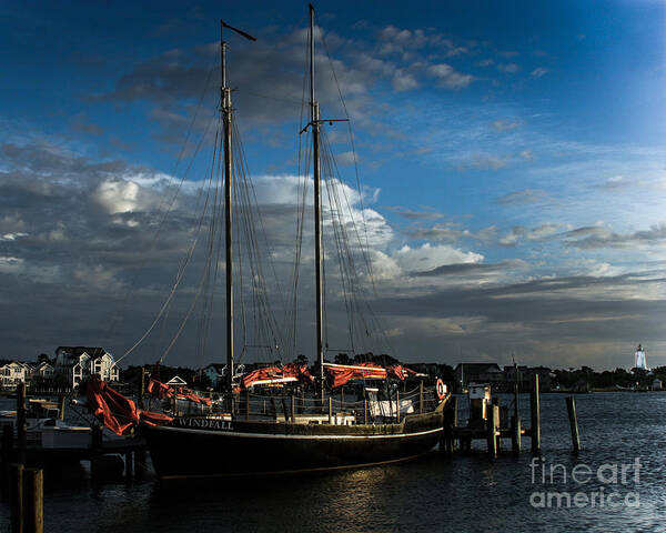 Landscape Poster featuring the photograph Ready to Sail #1 by Ronald Lutz