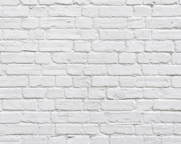 White Brick Wall Poster By Dutourdumonde Photography