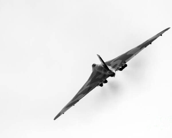 Vulcan Bomber Poster featuring the photograph Avro Vulcan XH558 by Airpower Art