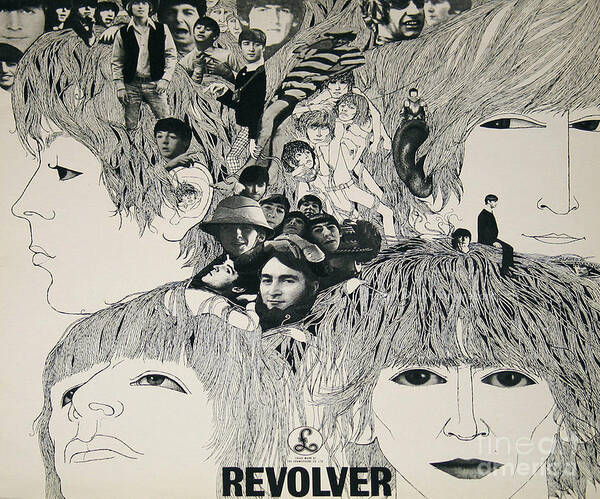 Beat Poster featuring the photograph Beatles Revolver by Action