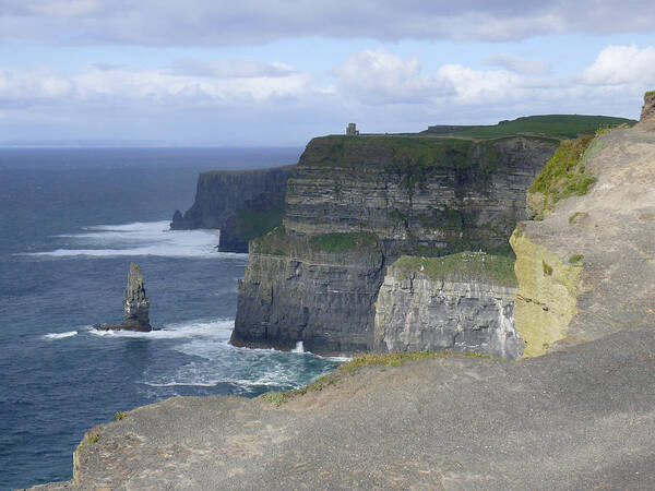 Travel Poster featuring the photograph Cliffs of Moher 4 by Mike McGlothlen