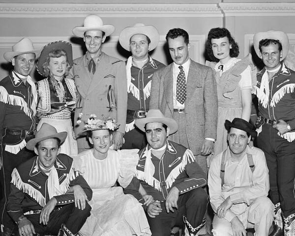 Ernest Tubb Minnie Pearl and other Grand Ole Opry Stars at Carnegie ...