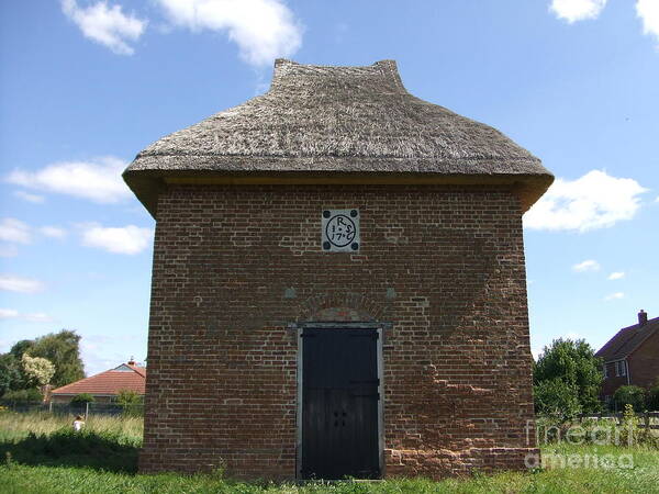 Foxton Poster featuring the photograph Foxton Dovecote by Richard Reeve