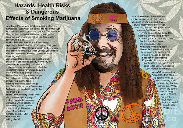 Harmful Effects of Marijuana Poster by Joseph Juvenal - Fine Art America