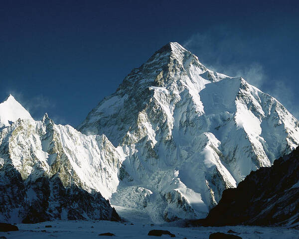 00260216 Poster featuring the photograph K2 At Dawn by Colin Monteath