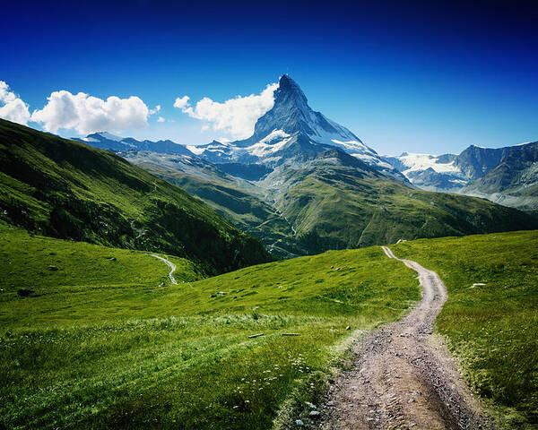 Landscape Poster featuring the photograph Matterhorn II by Juan Pablo De