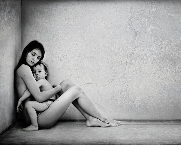 Mother Poster featuring the photograph Mothers Protection by Tatyana Tomsickova