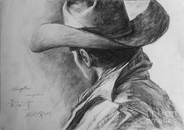 James Best Cowboy sketch by mikeyroberts on DeviantArt