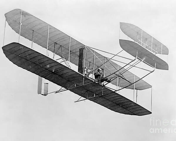 ORVILLE WRIGHT DEMONSTRATING FLYER 1908 8X10 PHOTO 