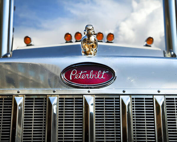 Truck Poster featuring the photograph Peterbilt by Theresa Tahara