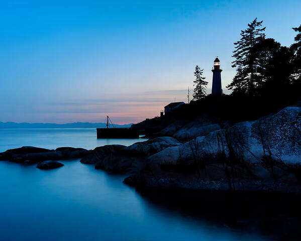Lighthouse Poster featuring the photograph Point Atkinson Lighthouse by Alexis Birkill
