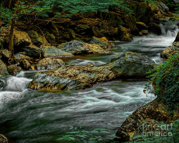 Art Prints Poster featuring the photograph Steel Stream by Dave Bosse