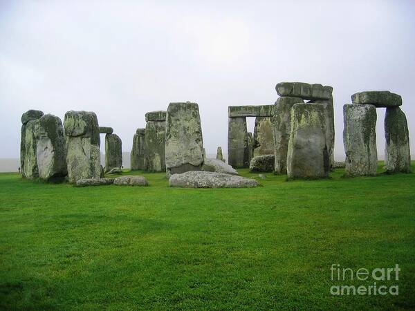 Stonehenge Poster featuring the photograph Stonehenge by Denise Railey