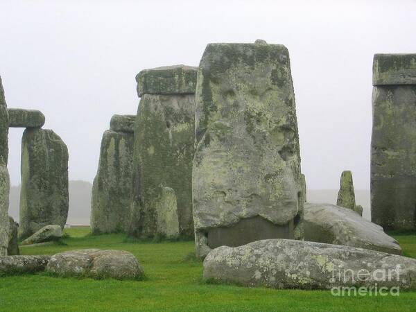 Stonehenge Poster featuring the photograph Stonehenge Detail by Denise Railey