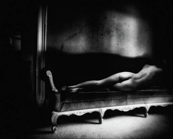 Fine Art Nude Poster featuring the photograph The Silence by Holger Droste