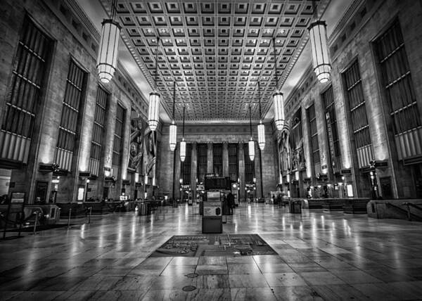 30th Street Station Poster featuring the photograph The Station by Rob Dietrich