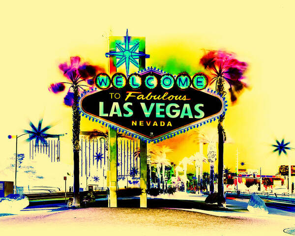 Las Vegas Poster featuring the photograph Vegas Weekends by Az Jackson