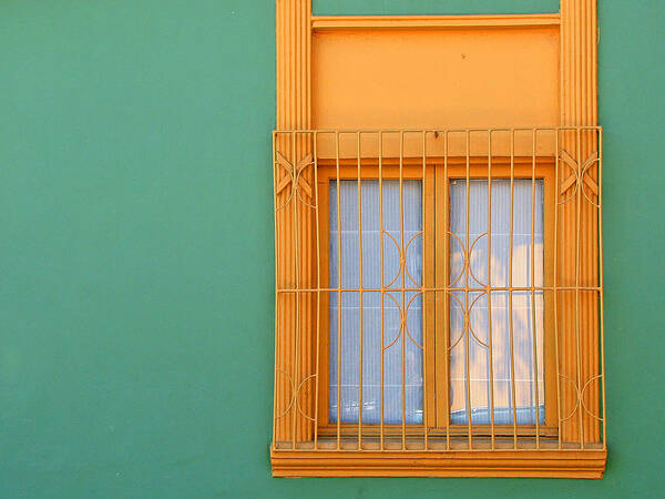 Color Poster featuring the photograph Windows of the World - Santiago Chile by Rick Locke - Out of the Corner of My Eye