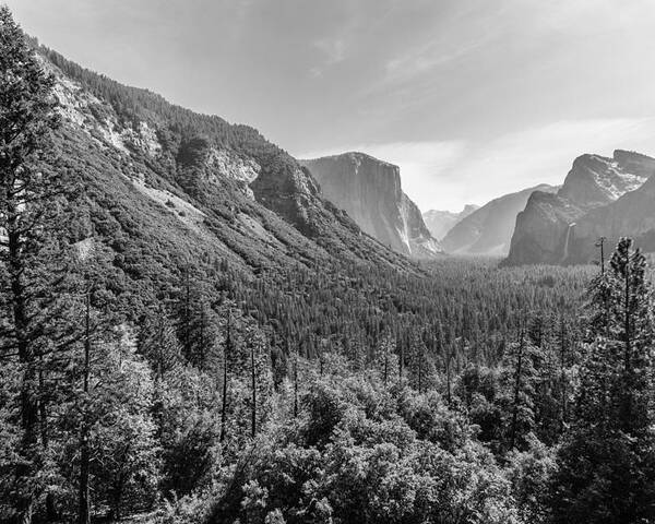 Yosemite Poster featuring the photograph Yosemite Tunnel View by Mike Evangelist