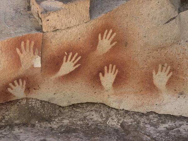 Cueva De Las Manos Poster featuring the photograph Cave Of The Hands, Argentina by Javier Truebamsf