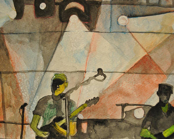 Umphrey's Mcgee Poster featuring the painting Abstract Special by Patricia Arroyo