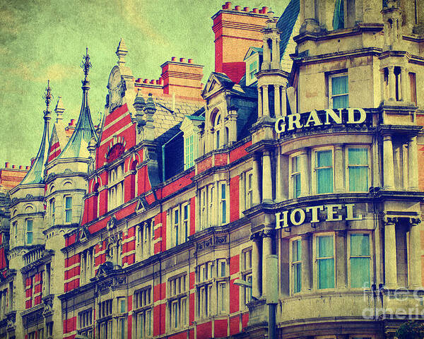 Yhun Suarez Poster featuring the photograph Grand Hotel by Yhun Suarez
