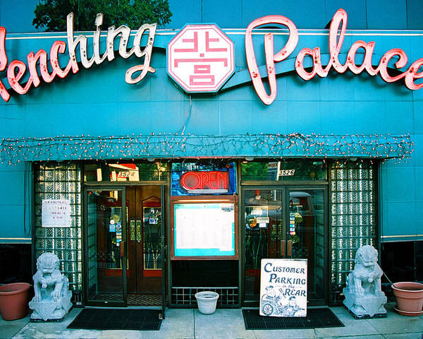 Restaurant Poster featuring the photograph Yenching Palace by Claude Taylor