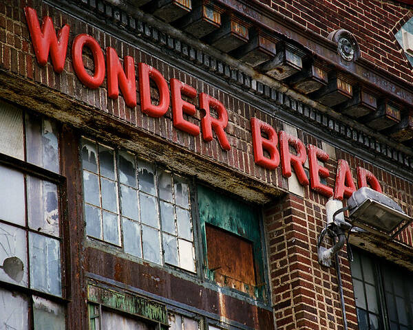 Factory Poster featuring the photograph Wonder Bread by Claude Taylor
