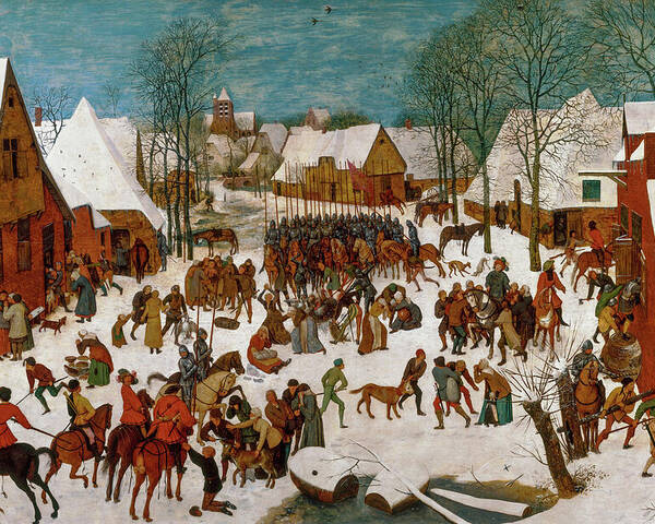 Art Print/ Poster. Pieter Bruegel the Elder The Massacre of the Innocents 