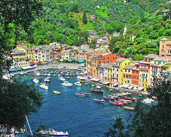 Portofino Poster featuring the photograph Portofino, Italy by Richard Krebs