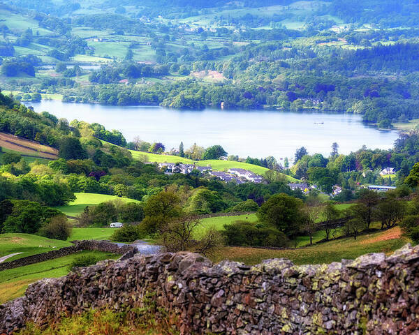 Windermere Poster featuring the photograph Windermere - Lake District by Joana Kruse