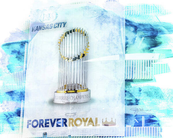 10922 World Series Trophy Poster