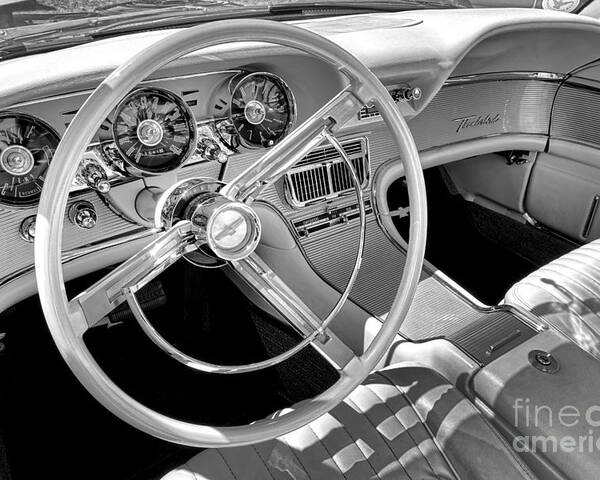 1961 Ford Thunderbird Interior Poster
