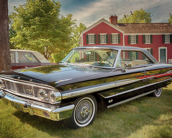 Ford Poster featuring the photograph 1964 Ford Galaxie 500 XL by Susan Rissi Tregoning