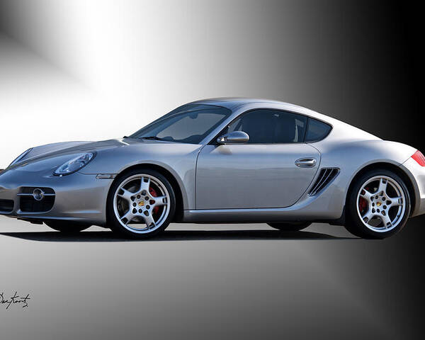 Auto Poster featuring the photograph 2006 Porsche Cayman S by Dave Koontz