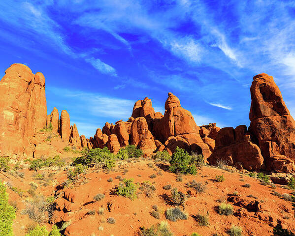Arches National Park Poster featuring the photograph Arches National Park by Raul Rodriguez