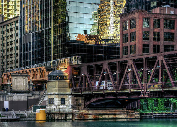 Chicago Poster featuring the photograph A Day in the City by Nisah Cheatham
