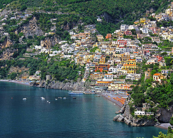 Amalfi Poster featuring the photograph Amalfi, Italy by Richard Krebs
