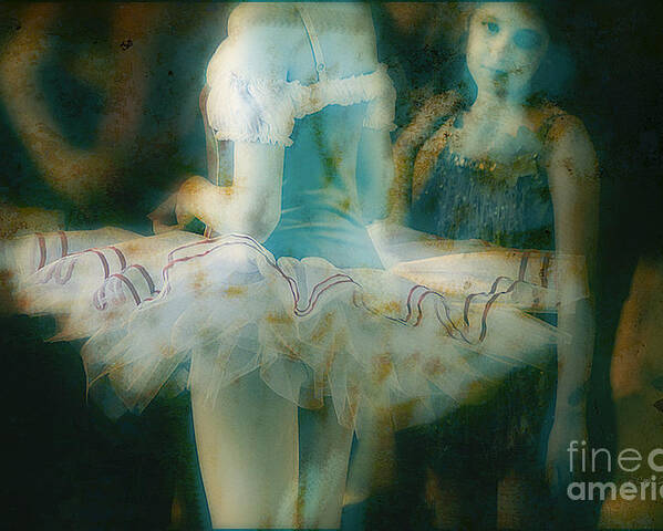 Dance Poster featuring the photograph Ballerina Discussions by Craig J Satterlee