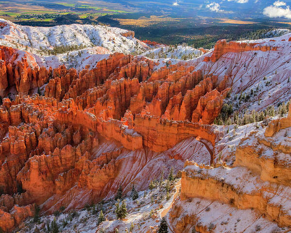 Canyon Poster featuring the photograph Bryce Canyon by John Roach