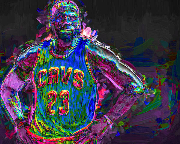 Drawing of lebron wearing lakers uniform drawing of a crown above his head  best basketball wallpap  Lebron james art Lebron james wallpapers Lebron  james poster