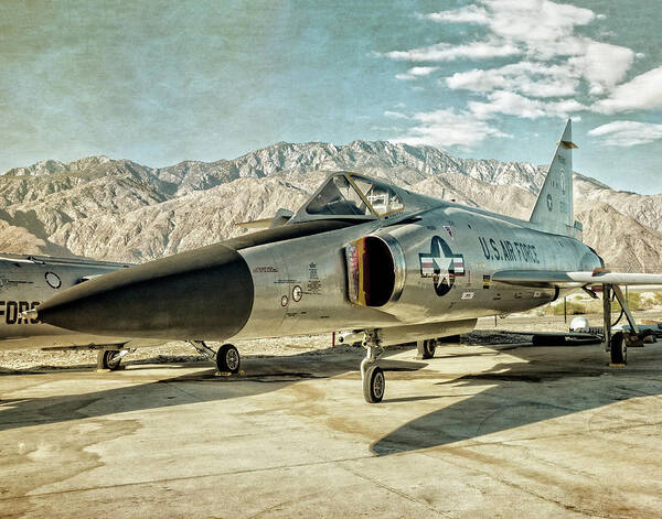  Aircraft Poster featuring the photograph Convair F-102 Delta Dagger by Sandra Selle Rodriguez