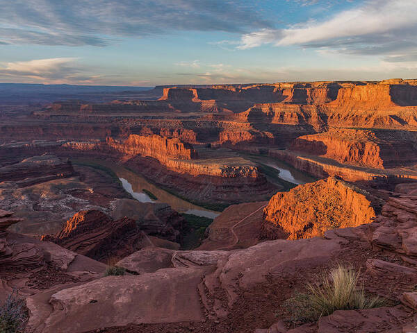 Dead Horse Point Poster featuring the photograph Dead Horse Point Sunrise by Dan Norris