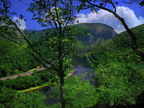 Delaware Water Gap Poster featuring the photograph Delaware Water Gap by Raymond Salani III