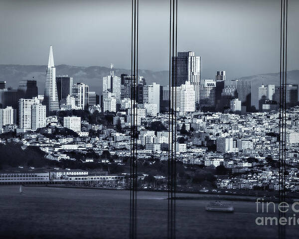 Sfo Poster featuring the photograph Downtown San Francisco by Doug Sturgess