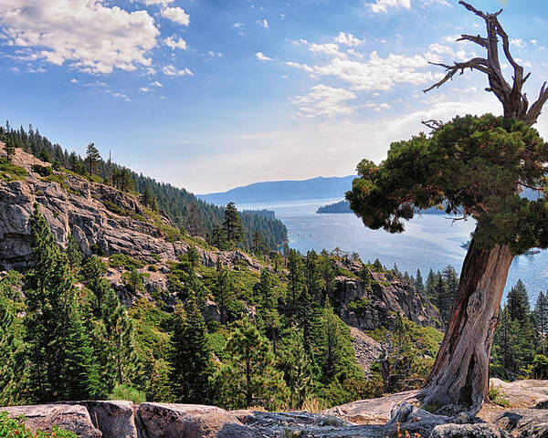 Emerald Bay Poster featuring the photograph Emerald Bay III - Lake Tahoe - California by Bruce Friedman