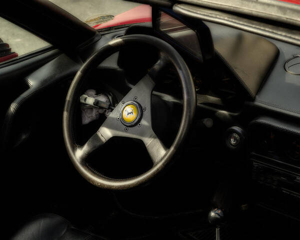 Ferrari 308 Interior Poster